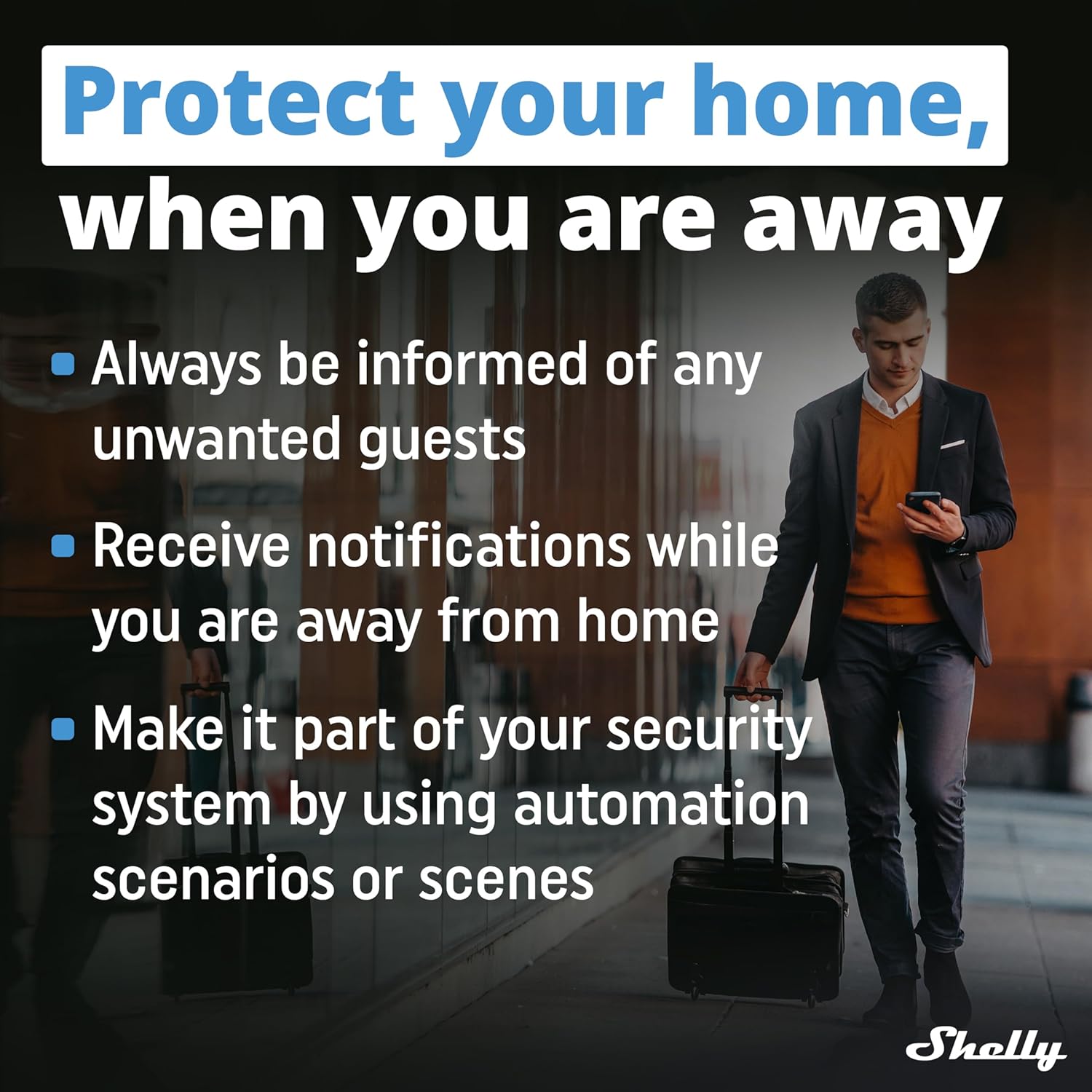 Shelly BLU Bluetooth-Operated Door/Window Sensor