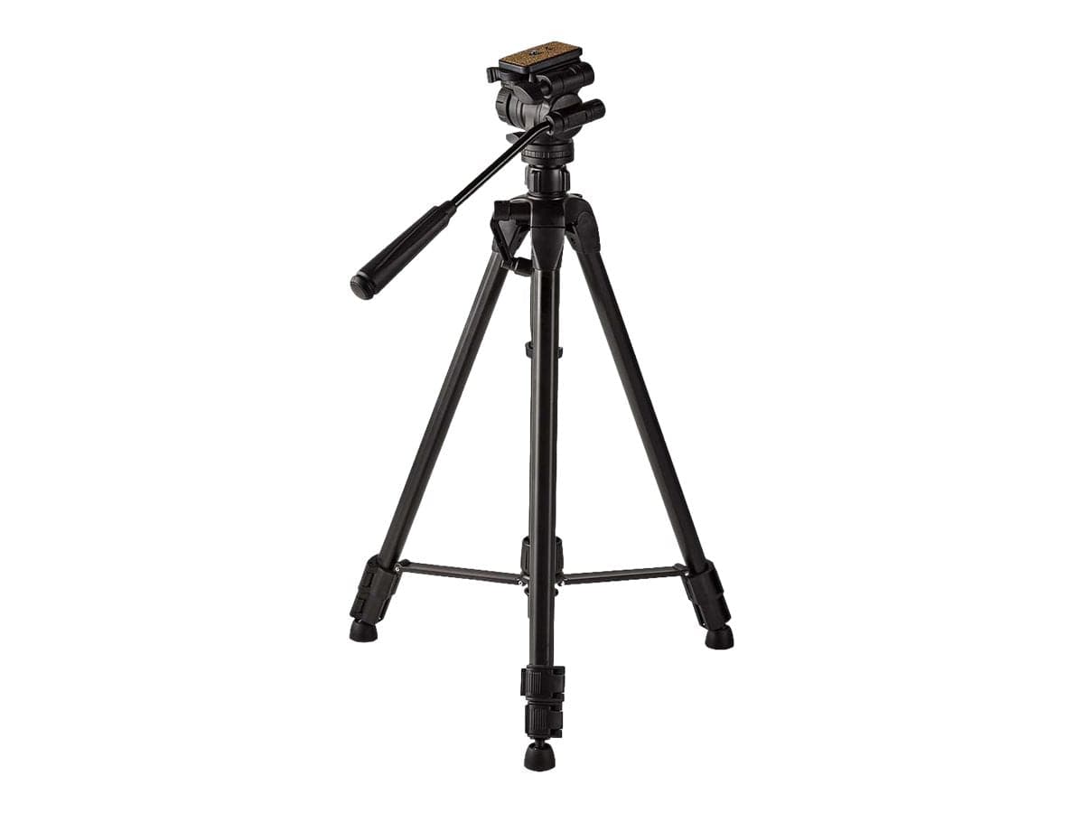 Nedis 3 Section 1.65m Tripod with 3-way Friction Pan & Tilt Head - maplin.co.uk