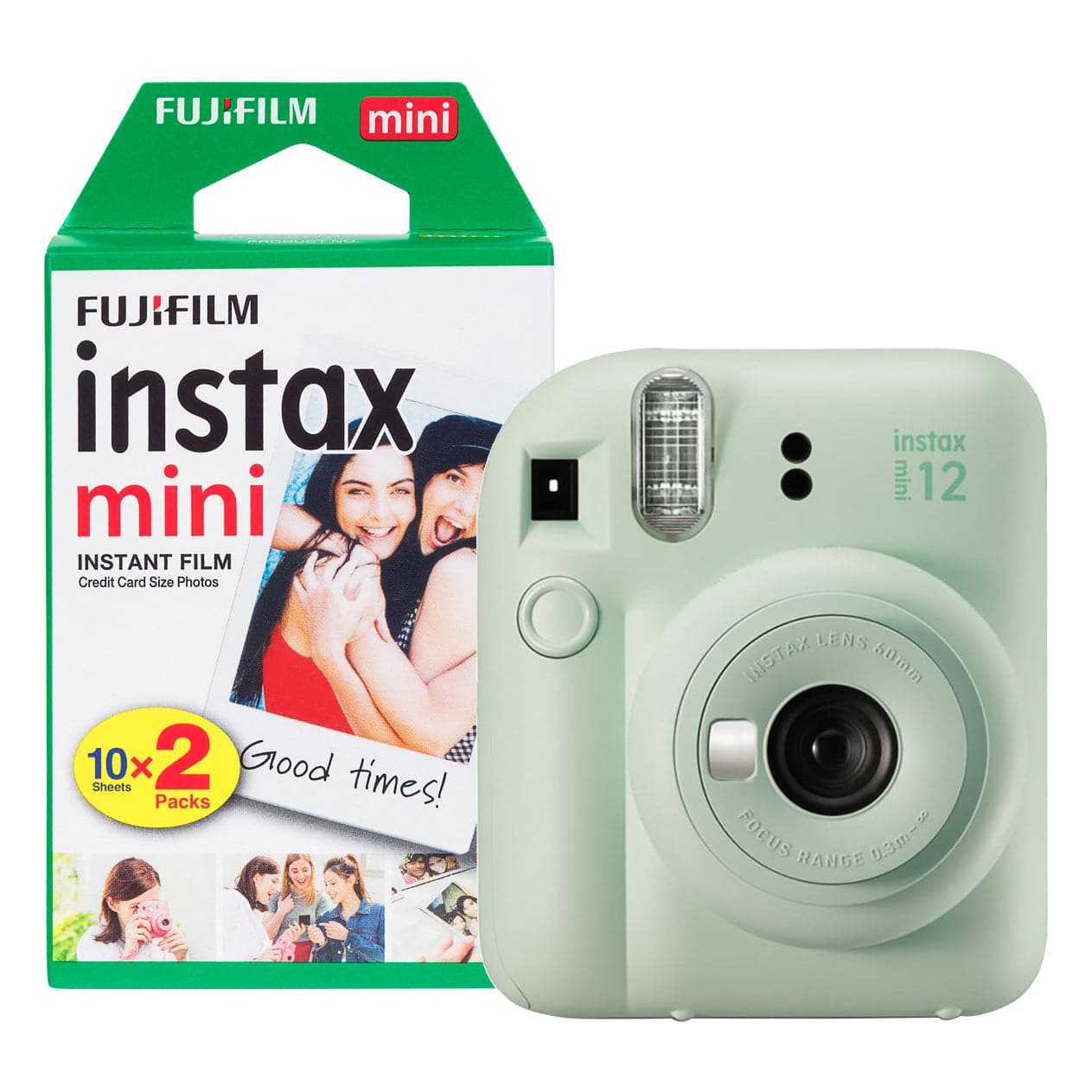 Fujifilm Instax Mini 12 Instant Camera - Mint Green