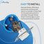 Shelly 2PM Gen4 WiFi/Zigbee-Operated Dual Relay Switch with Power Monitoring & Cover (Roller) Control