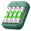 GP Recyko B423 AA / AAA USB Battery Charger with 4x Recyko 2100mAh AA Batteries