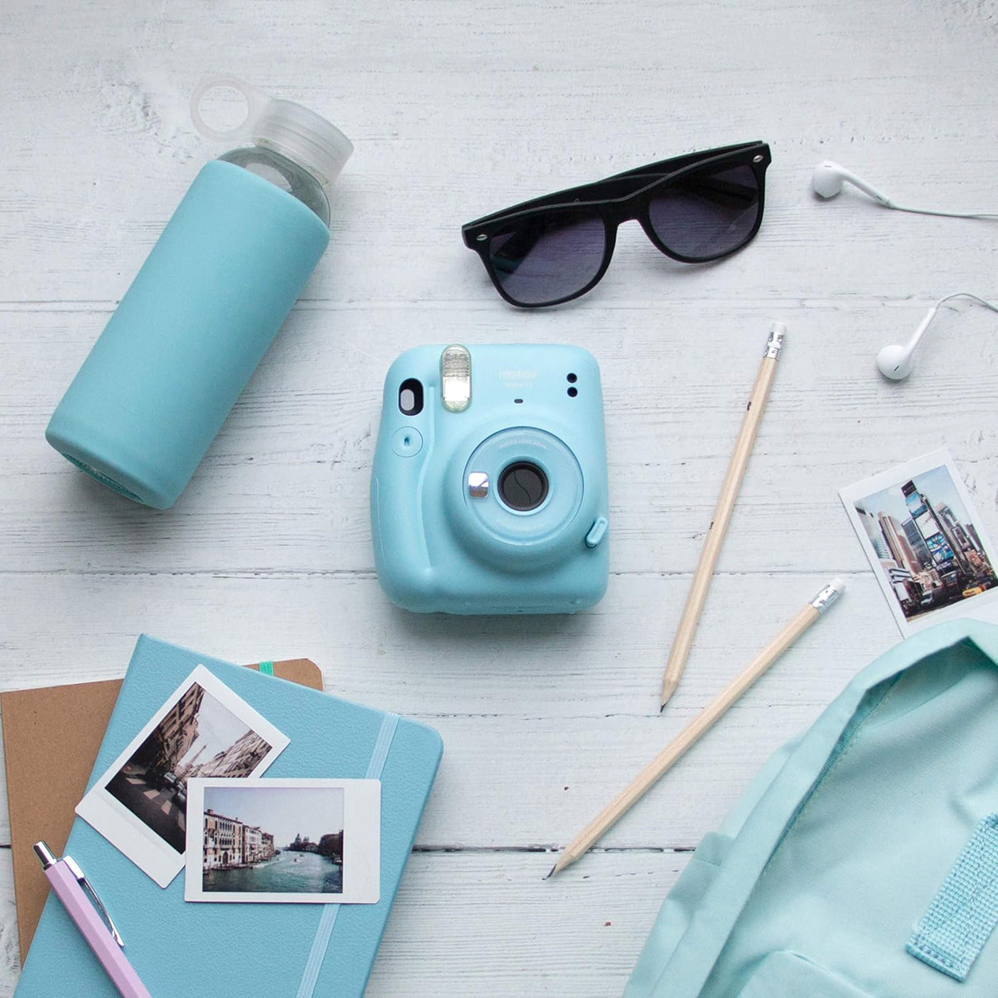 Fujifilm Instax Mini 11 Instant Camera - Sky Blue