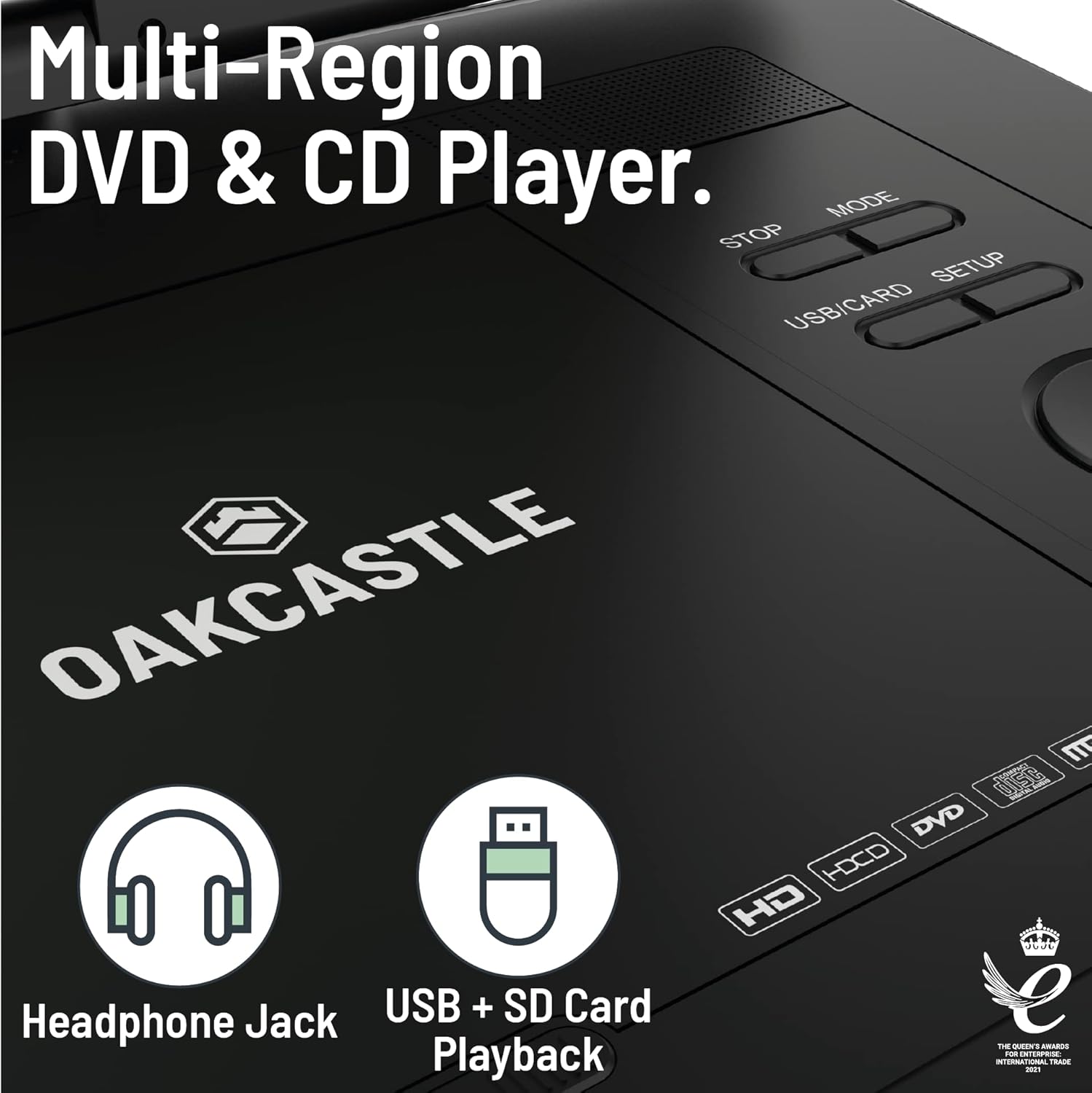 Oakcastle DVD175 Portable DVD Player