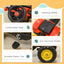HOMCOM Kids Pedal Go Kart Ride On Toy Excavator Tractor with Moving Bucket & Removable Digger for 3 - 6 Years - maplin.co.uk