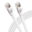 Maplin RJ45 CAT6 UTP Flat Ethernet LAN Cable - White 15m