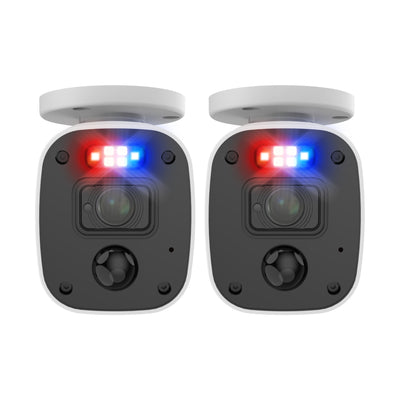 Swann 2K Wired DVR CCTV Add-On Bullet Camera - Pack of 2