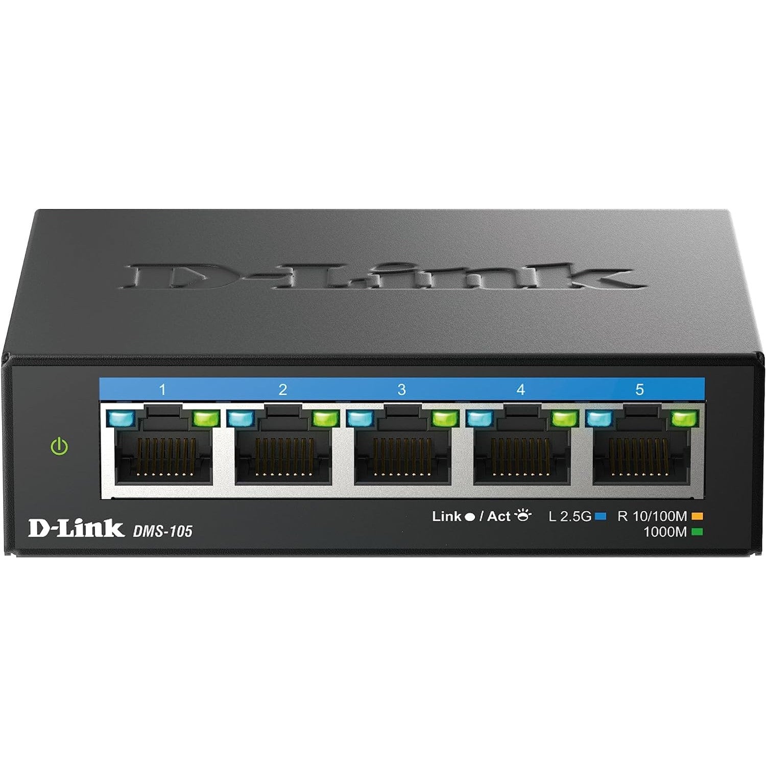 D-Link 5-Port 2.5G Multi-Gigabit Desktop Switch