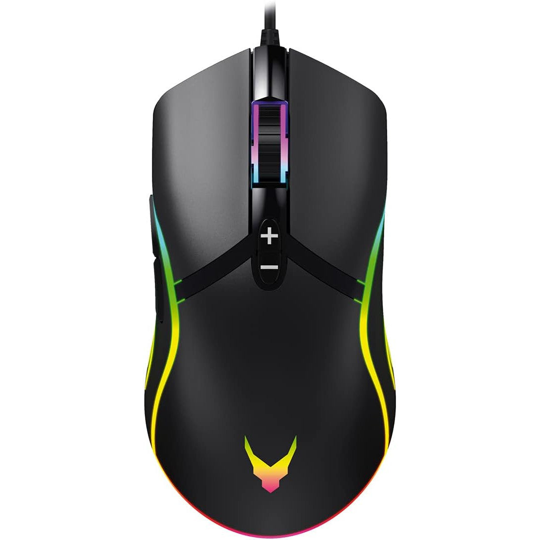 Varr 7-Button Adjustable DPI LED Optical Wired Gaming Mouse