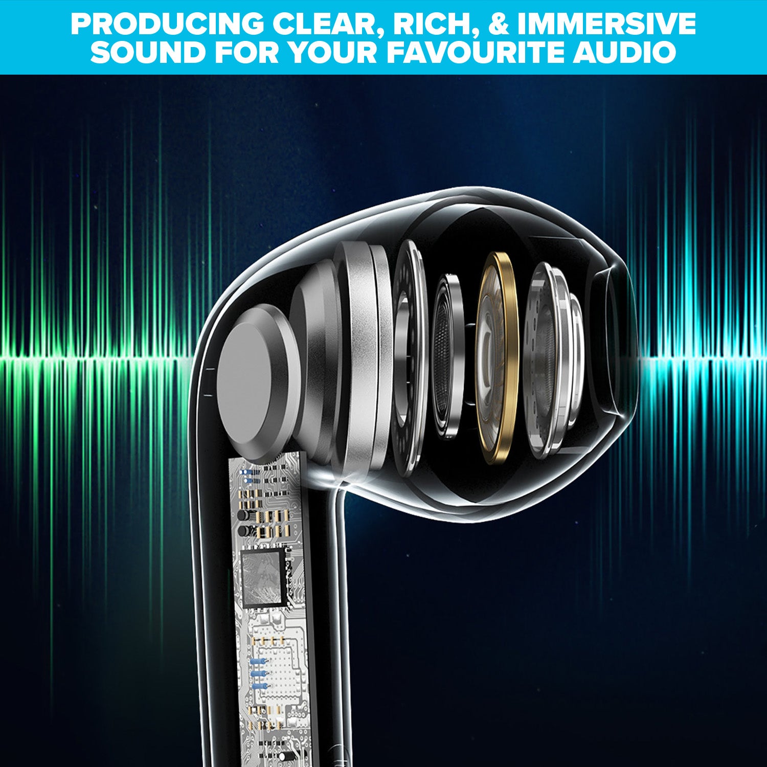 Maplin Wired USB-C Soft Fit Earbuds