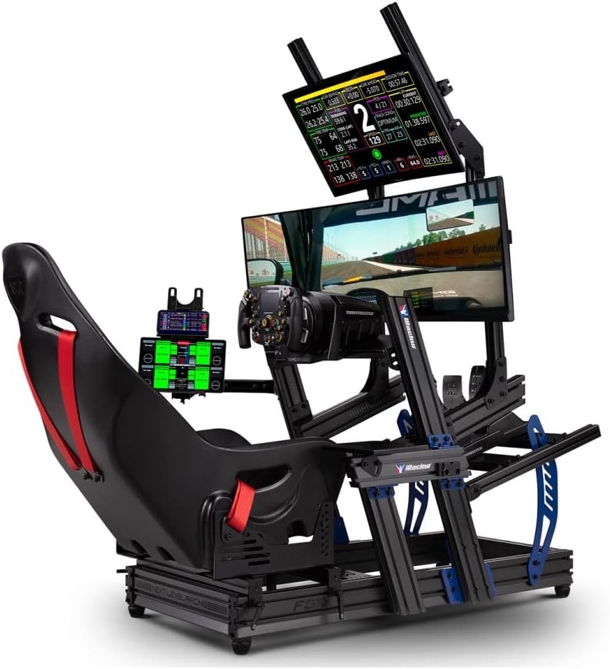 Next Level Racing F-GT Elite Direct Mount Overhead Monitor Add-On - Carbon Grey - maplin.co.uk