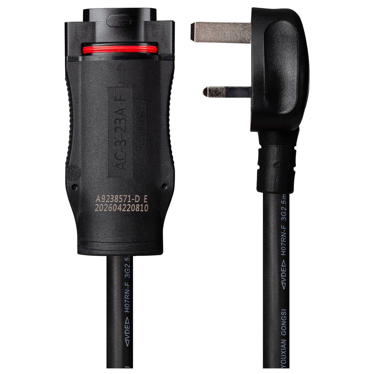 APsystems Y3 2.5mm H07 UK Power Cord