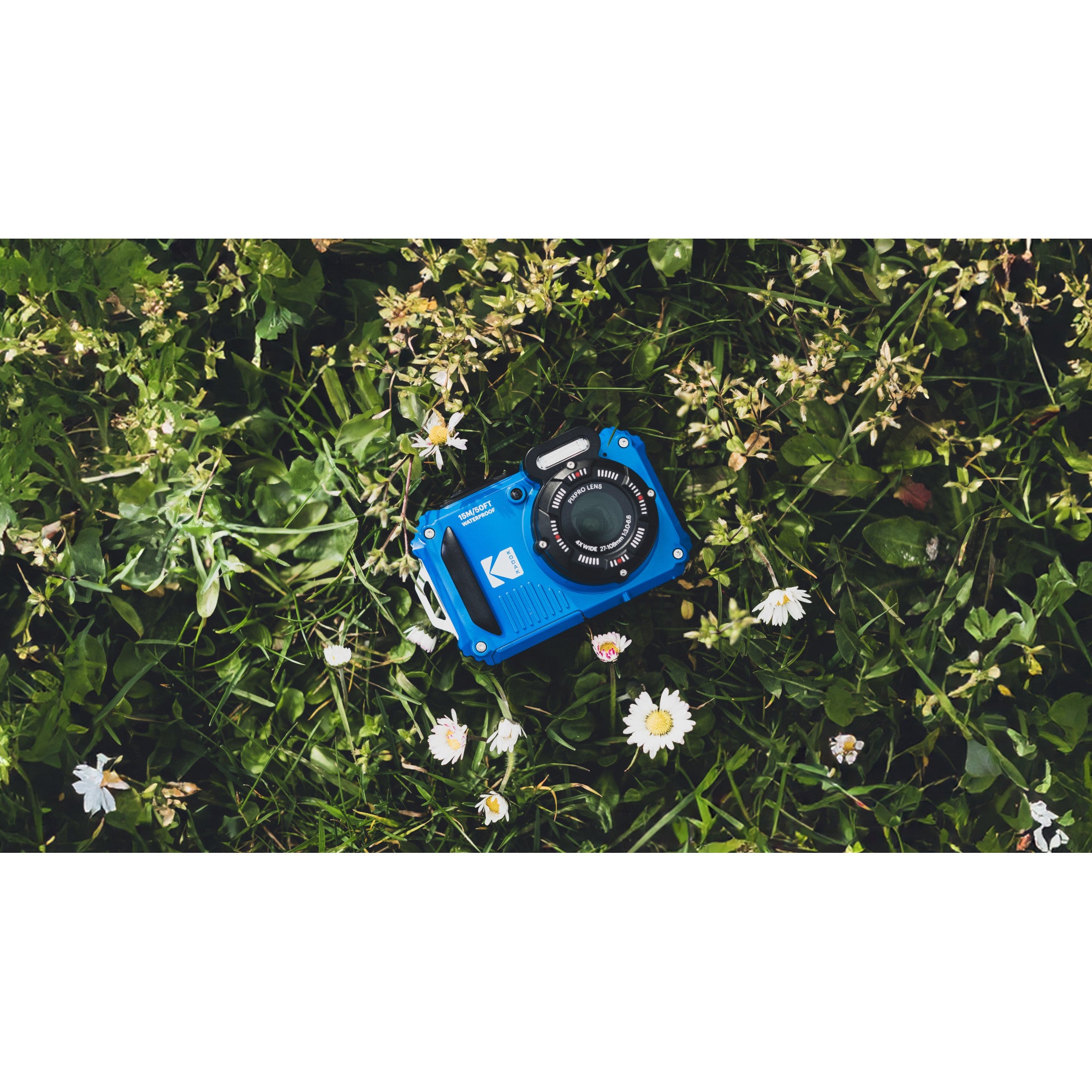 Kodak PIXPRO WPZ2 16MP 4x Zoom Tough Compact Camera - Blue