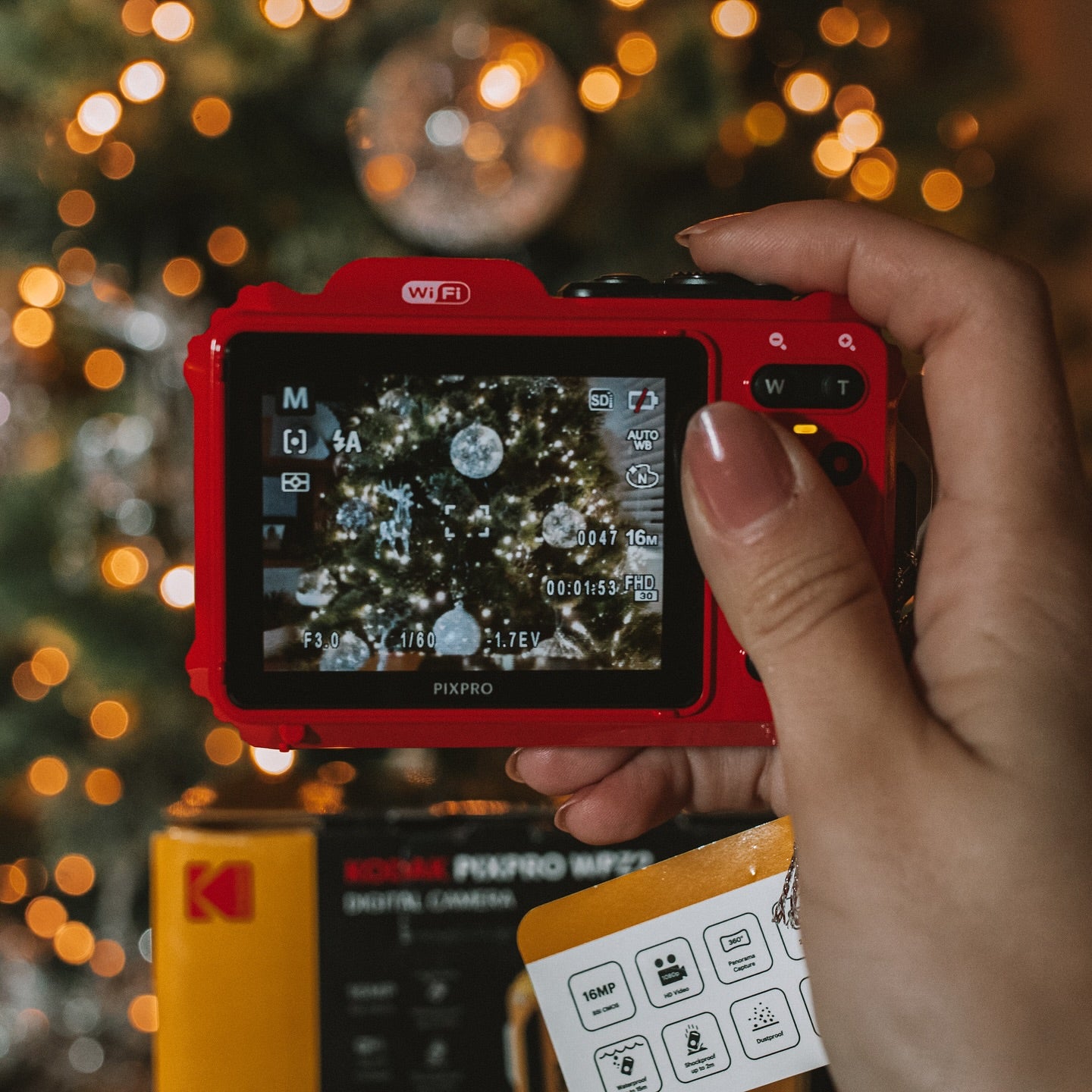 Kodak PIXPRO WPZ2 16MP 4x Zoom Tough Compact Camera