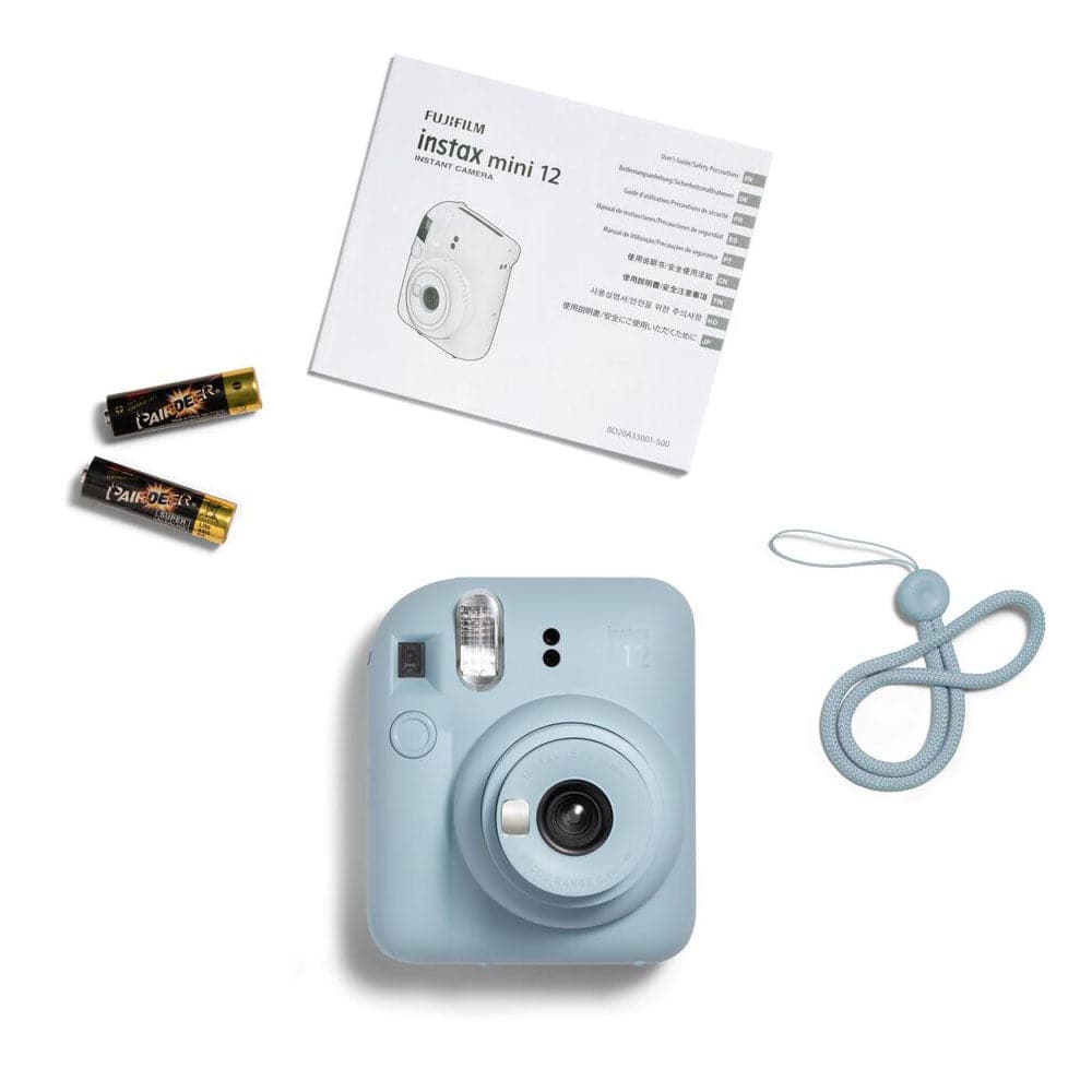 Fujifilm Instax Mini 12 Instant Camera - Pastel Blue - maplin.co.uk