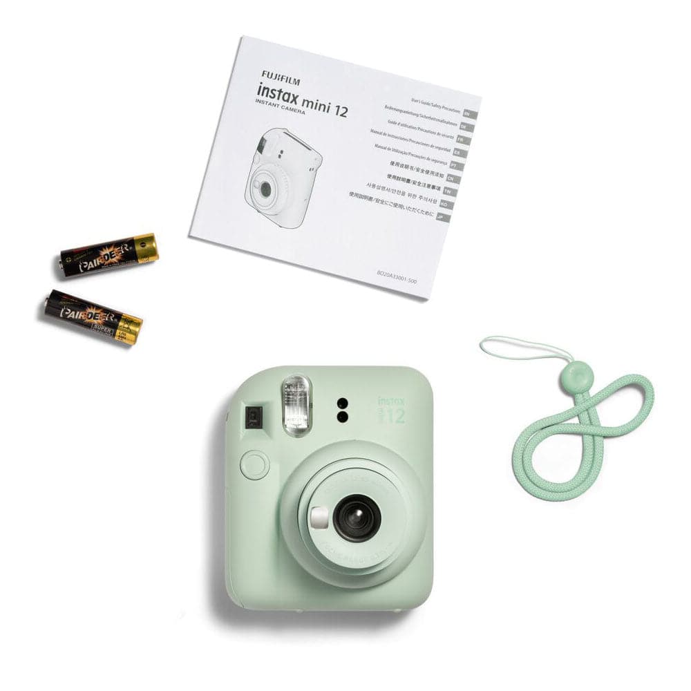 Fujifilm Instax Mini 12 Instant Camera - Mint Green - maplin.co.uk