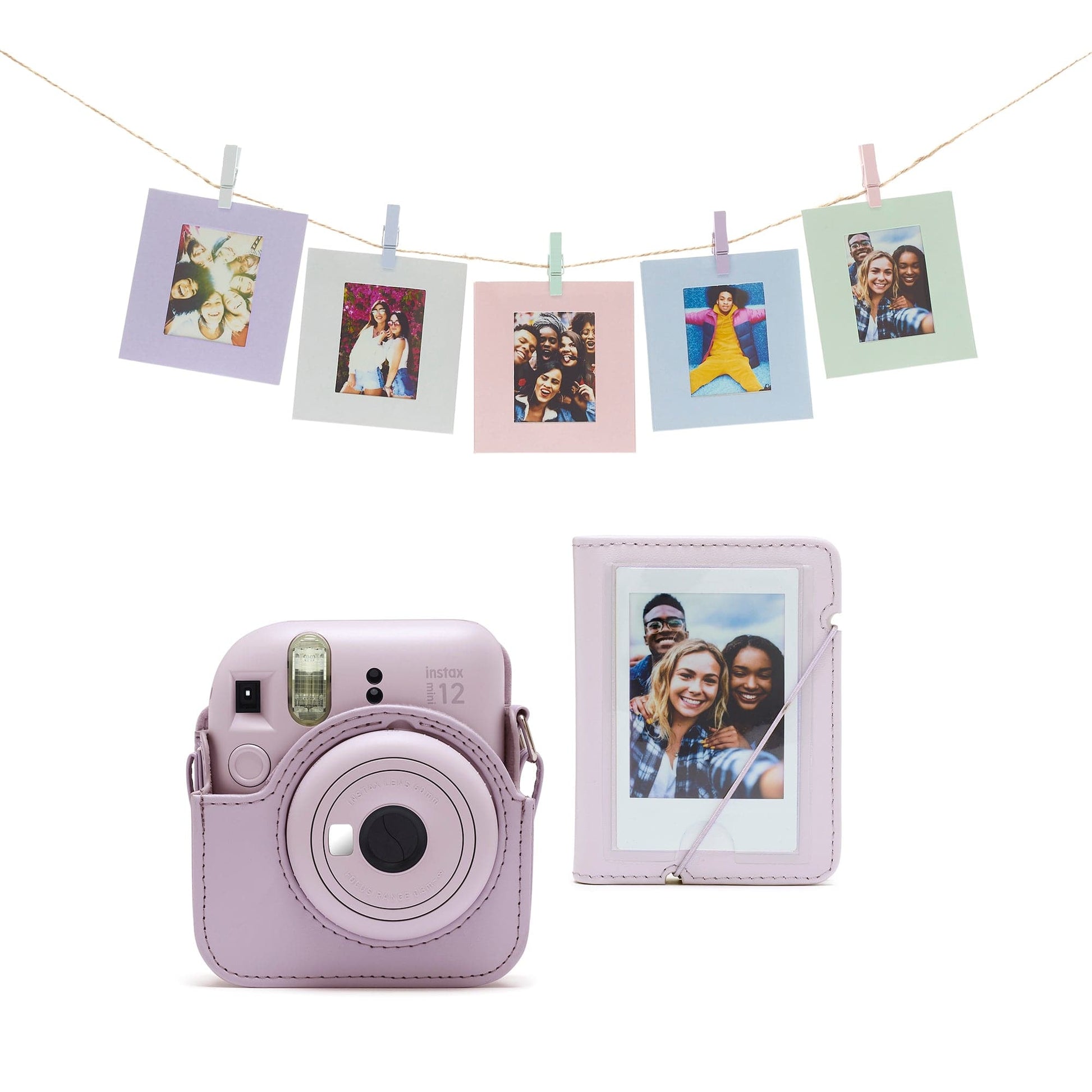 Fujifilm Instax Mini 12 Instant Camera - Lilac Purple - maplin.co.uk