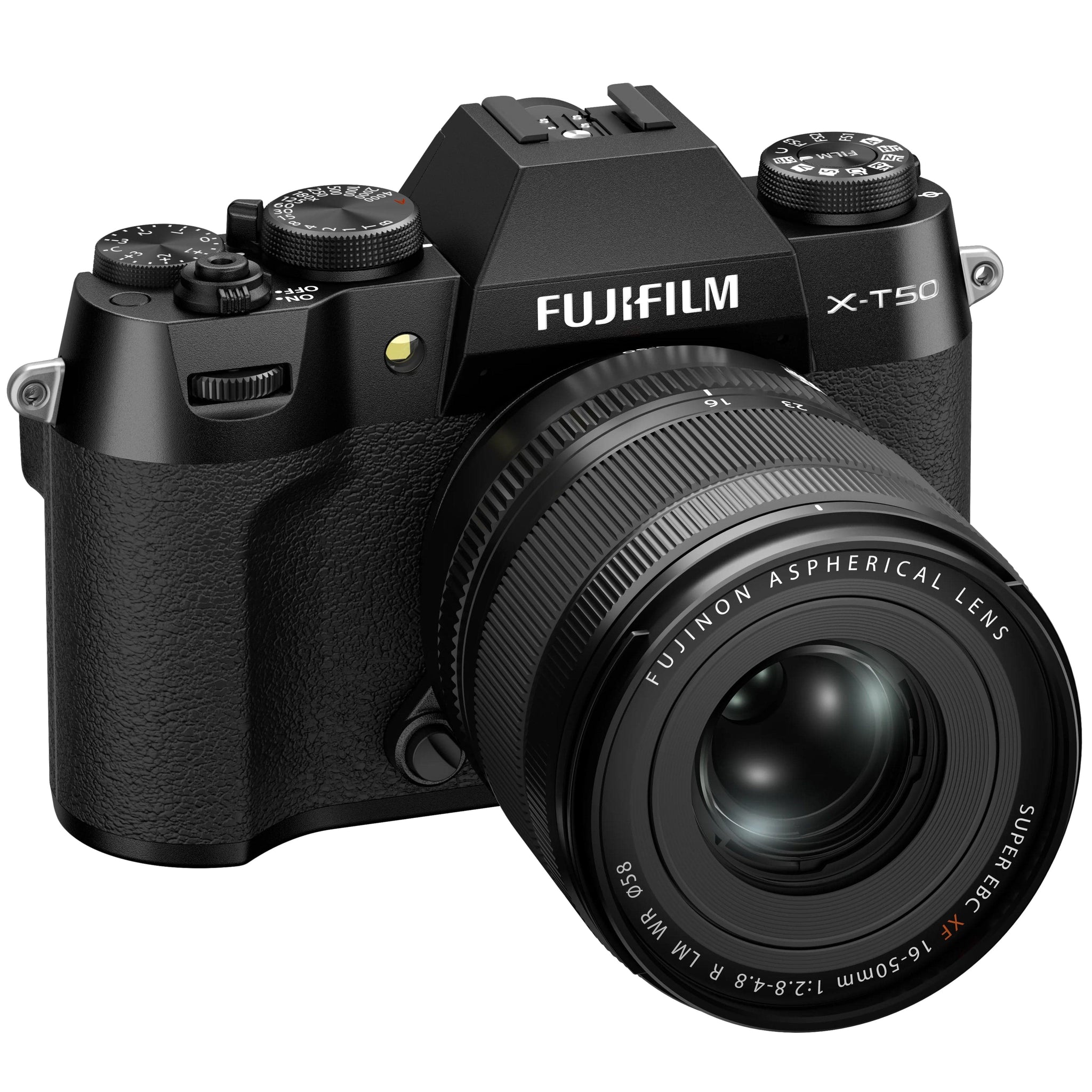 Fujifilm X-T50 Mirrorless Digital Camera - Black