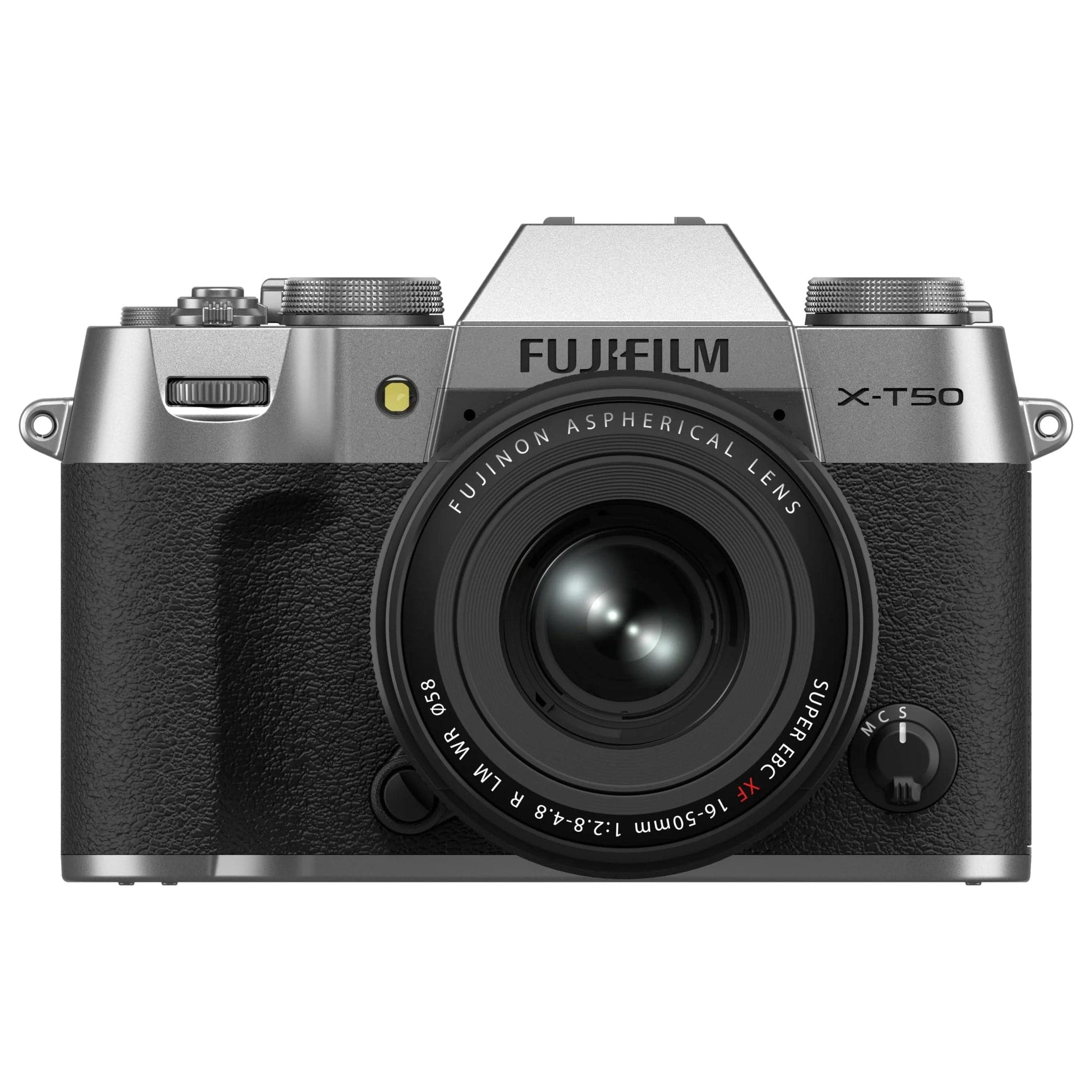 Fujifilm X-T50 Mirrorless Digital Camera - Silver Camera + 16-50mm Lens