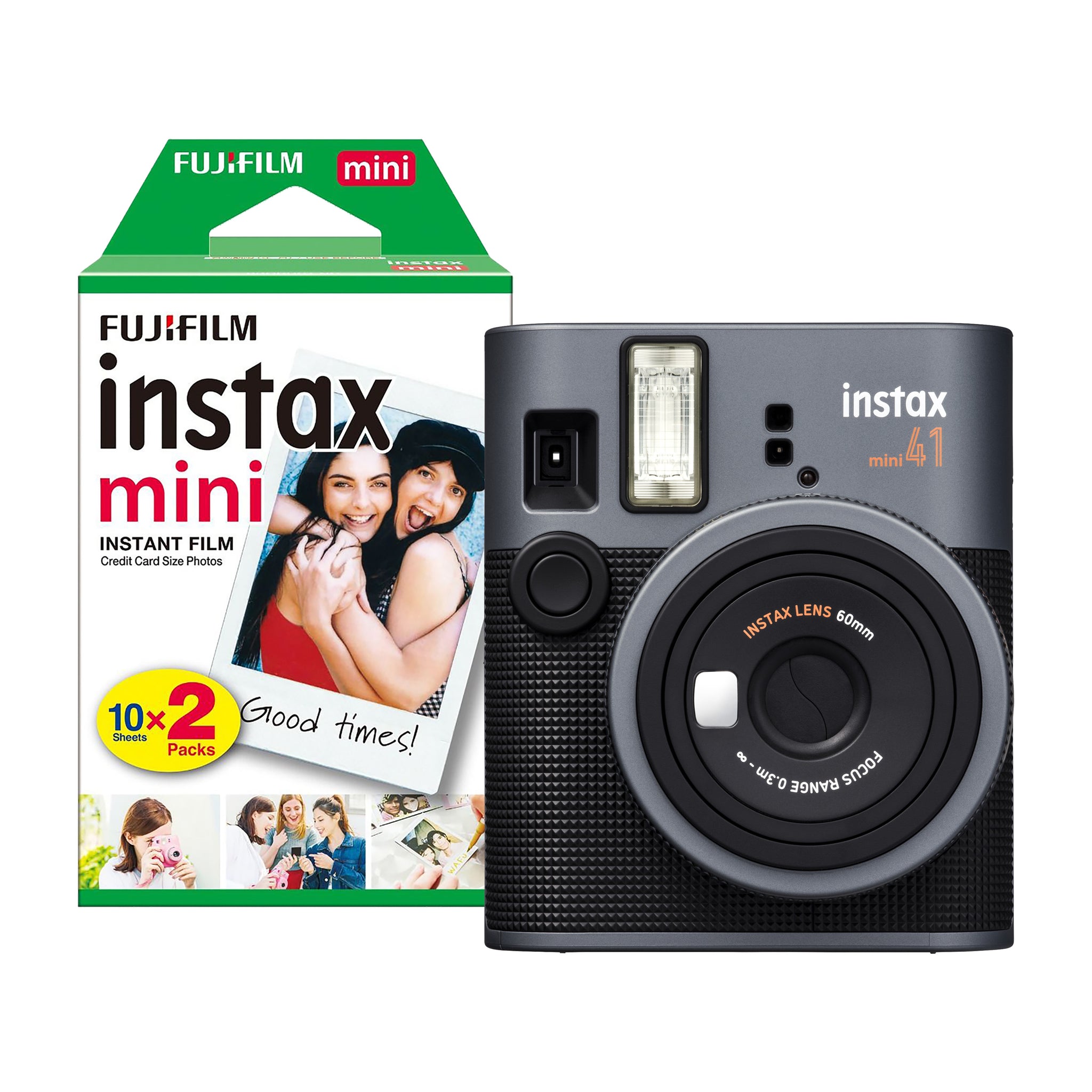 Fujifilm Instax Mini 41 Instant Camera Camera + 20 Shot Pack