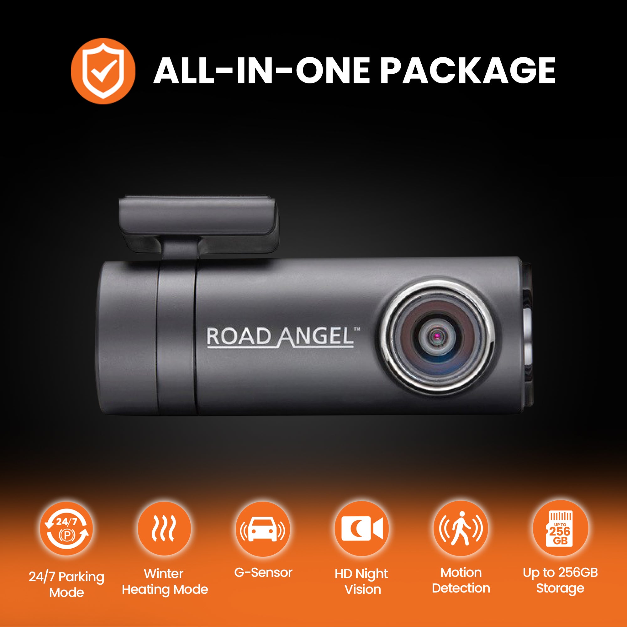 Road Angel Halo Drive 2 1440p Dash Cam