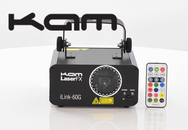 Kam iLink 60G Laser Light - Green