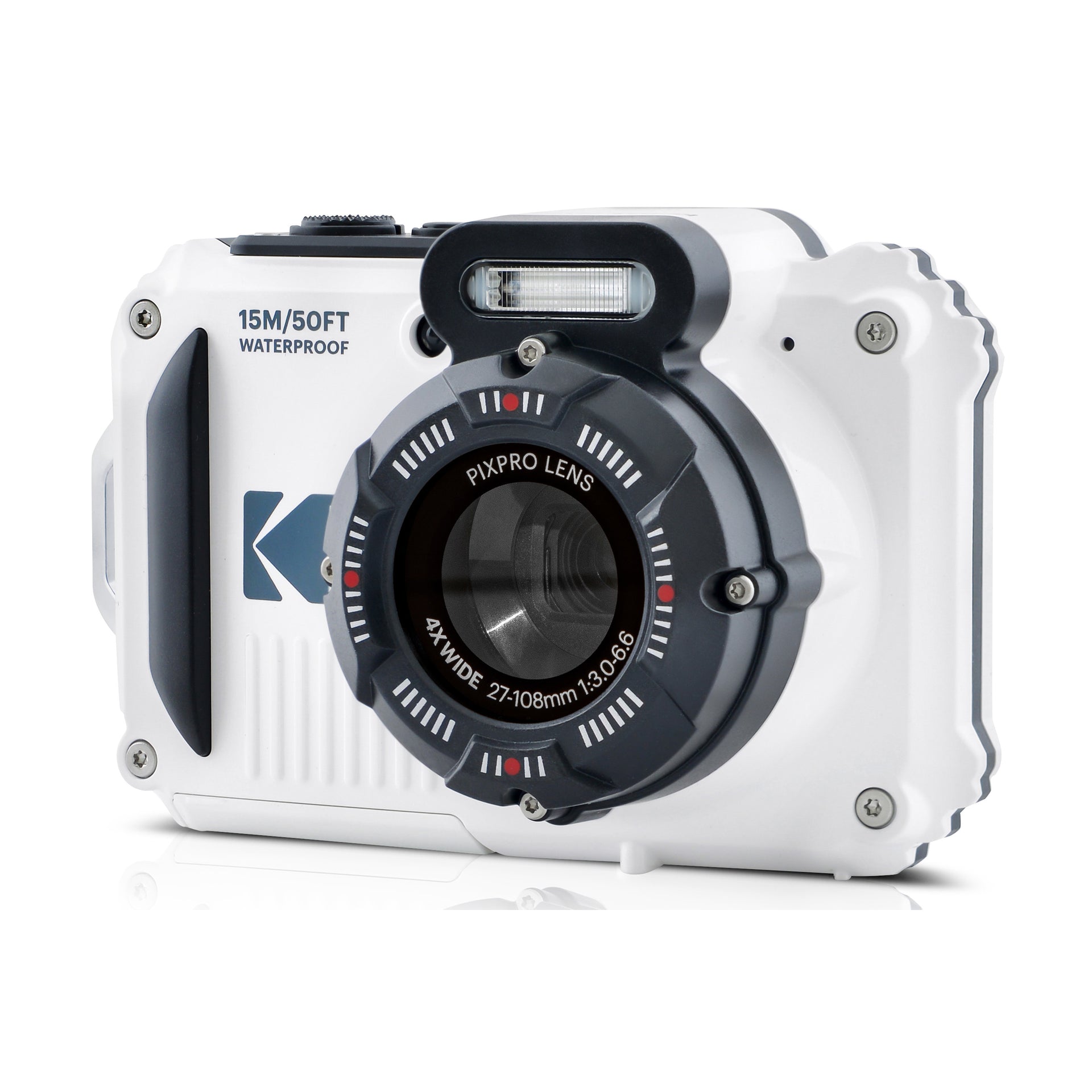 PIXPRO WPZ2 Waterproof 16MP 4x Zoom Tough Compact Camera