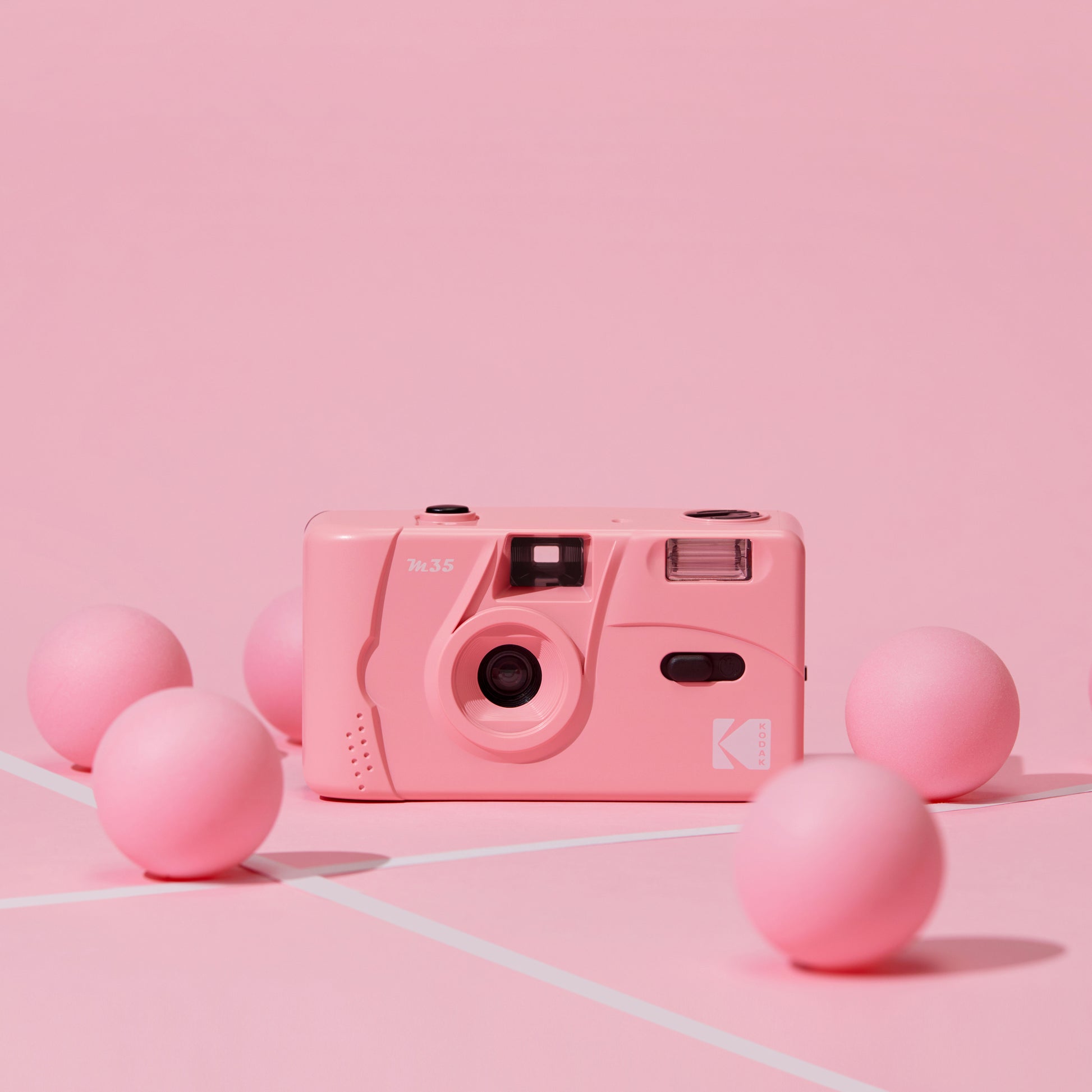 Kodak M35 Film Camera Candy Pink Photo Video Maplin
