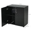 ProperAV Extra Lockable 2-Tier Storage Filing Cabinet - maplin.co.uk