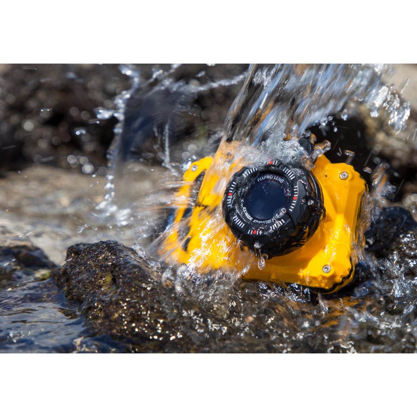 Kodak PIXPRO WPZ2 16MP 4x Zoom Tough Compact Camera - Yellow