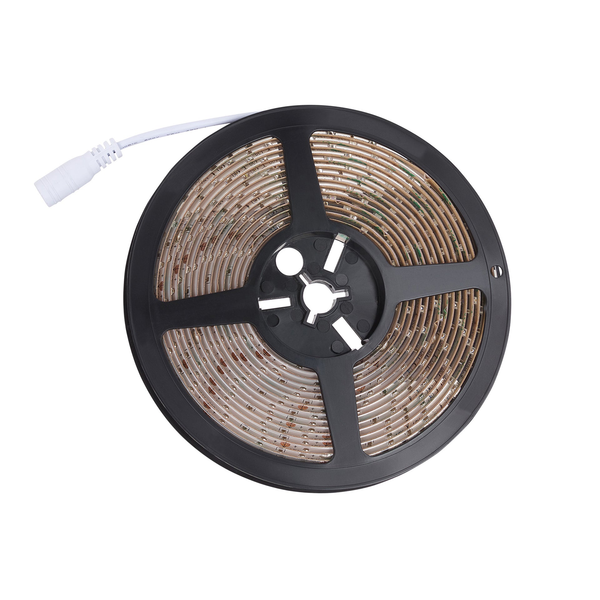 Splash Proof LED Tape Strip Light Kit Warm White 5m