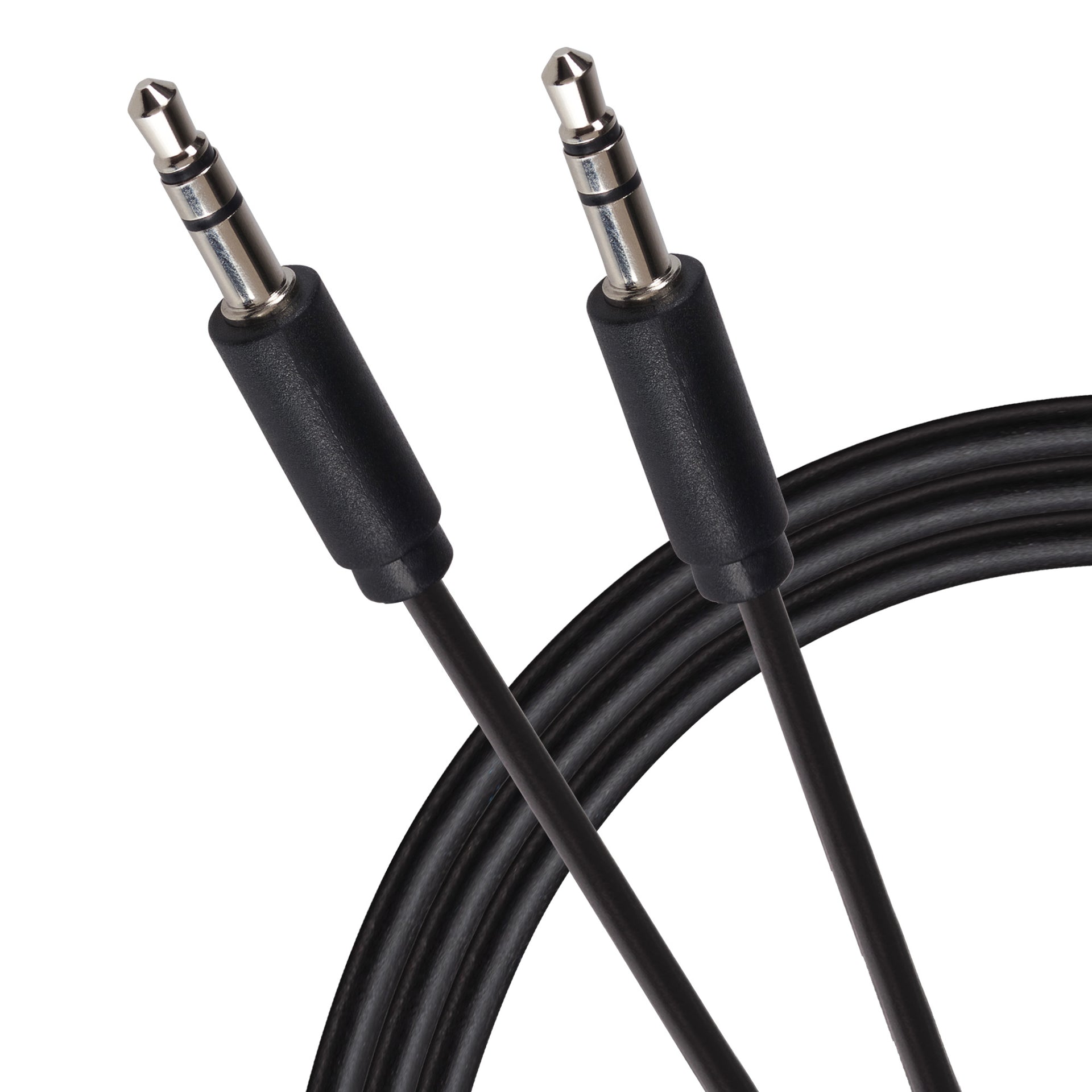 3.5mm Aux Stereo 3 Pole Jack Plug to 3.5mm 3 Pole Jack Plug Cable Black 3m