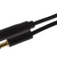 Maplin 3.5mm Aux Stereo 3 Pole TRS Jack Plug to 3.5mm Female Jack Plug Extension Cable - Black - maplin.co.uk