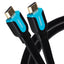 Maplin Flat HDMI to HDMI 4K Ultra HD Cable with Gold Connectors - Black, 3m - maplin.co.uk