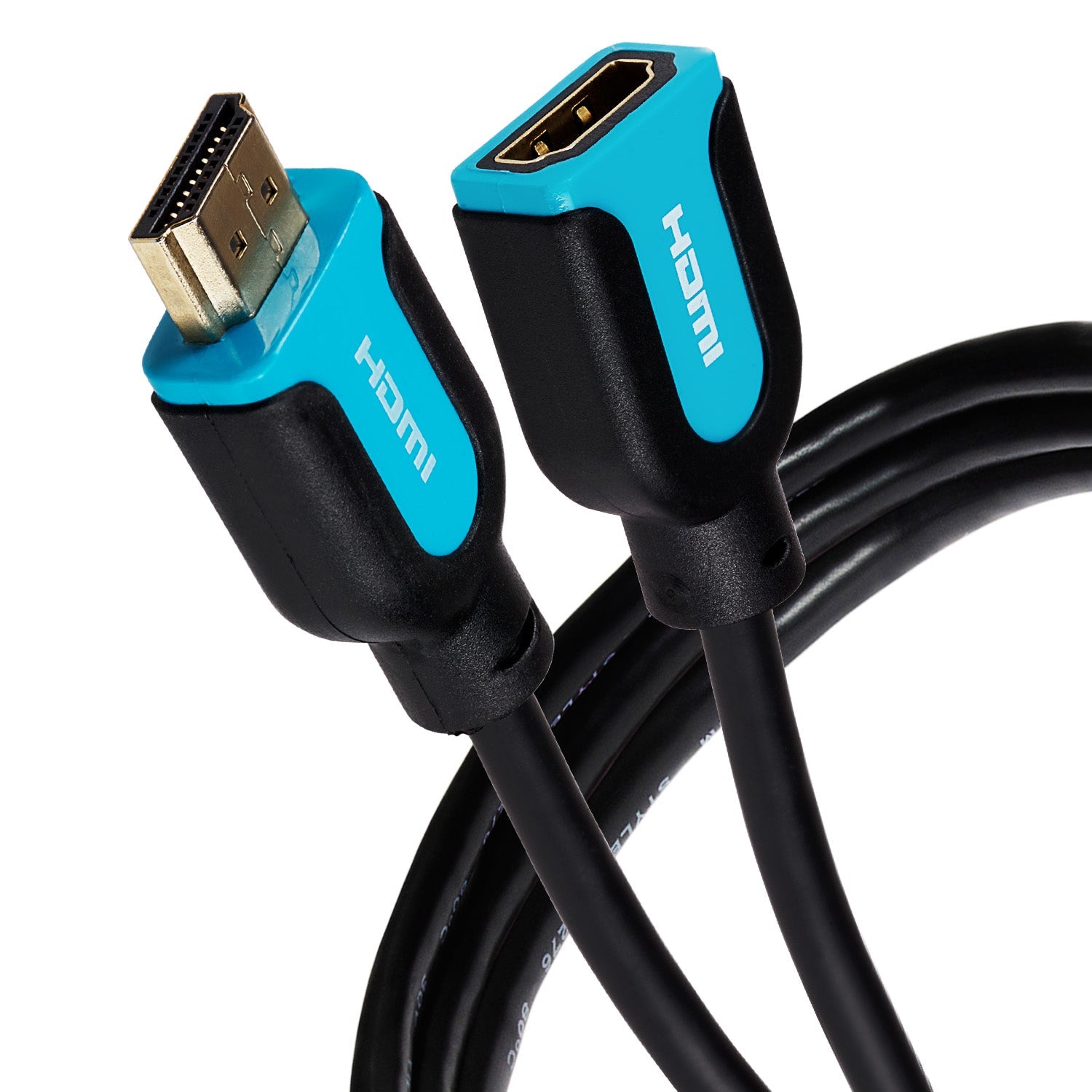 Maplin HDMI Male to HDMI Female 4K Ultra HD Extension Cable - Black - maplin.co.uk