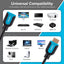 Maplin HDMI Male to HDMI Female 4K Ultra HD Extension Cable - Black - maplin.co.uk