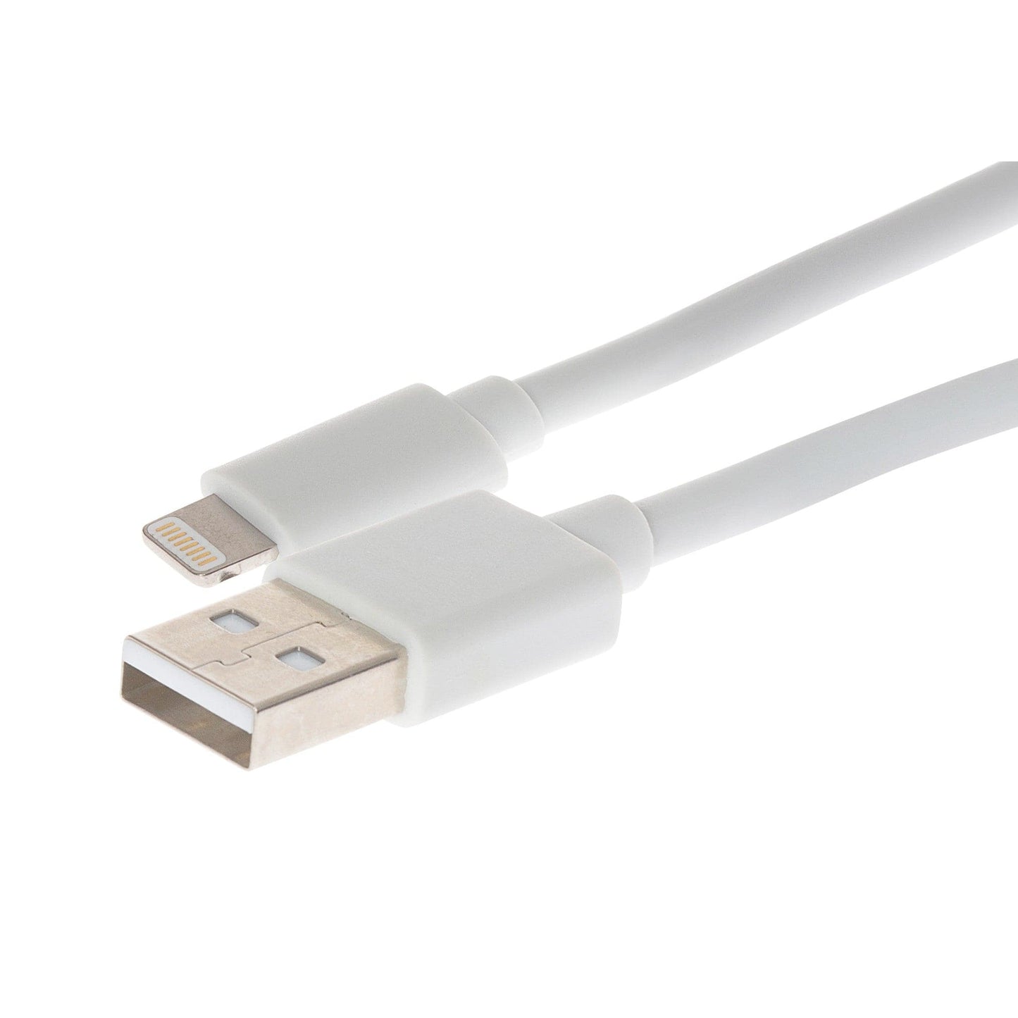 Maplin Premium Apple MFI Certified Tangle-Free Lightning to USB-A 2.0 Cable - White, 3m - maplin.co.uk