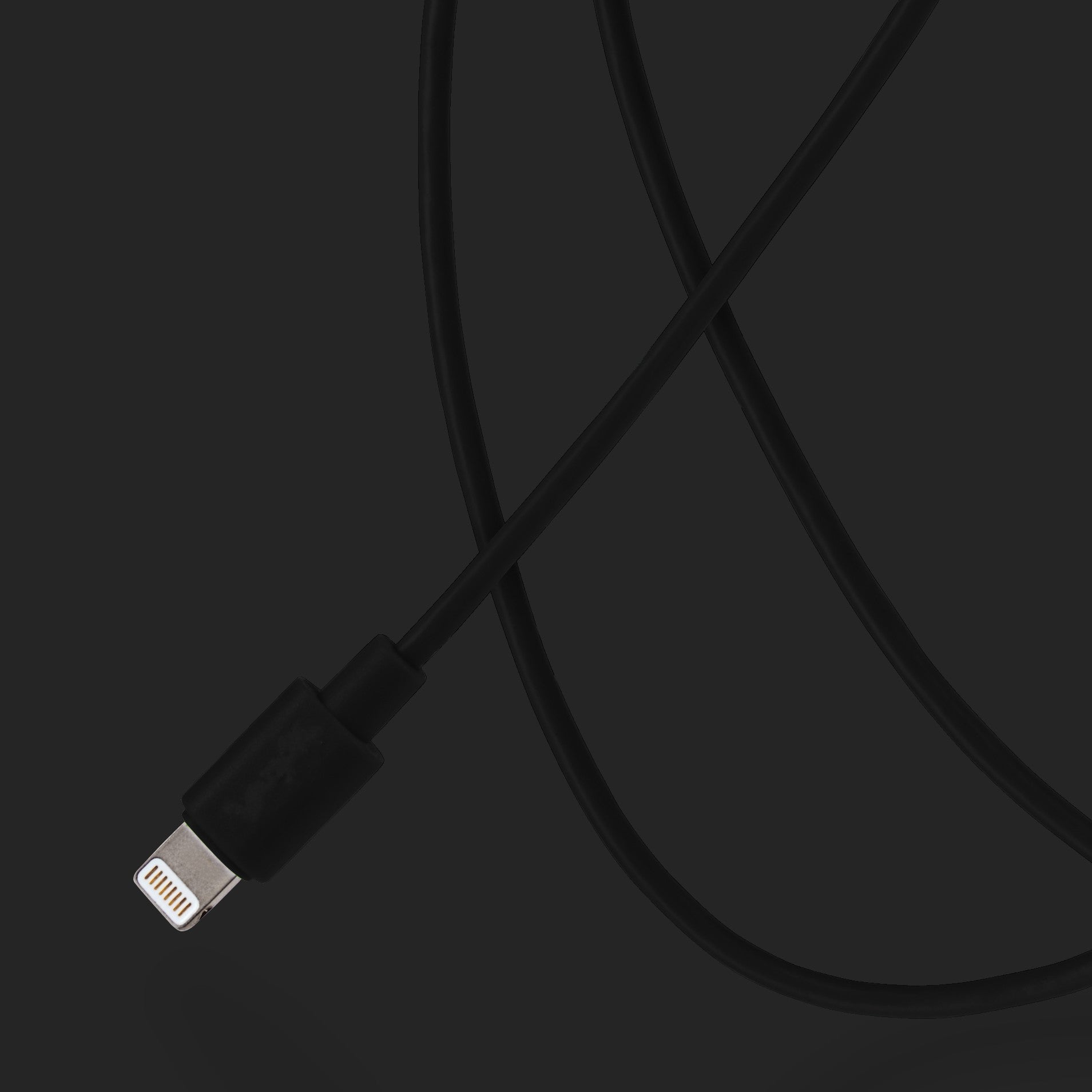 Maplin Lightning to USB-A Cable - Black, 0.5m, Cables, Maplin