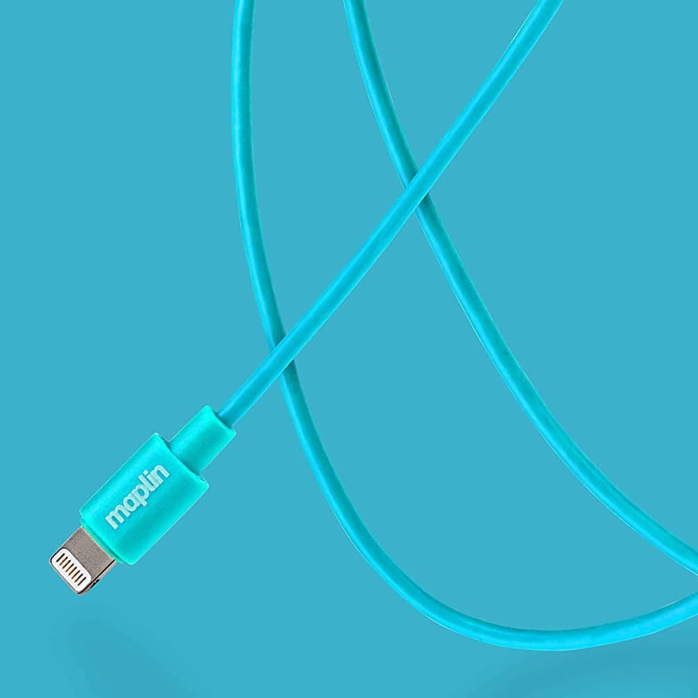 Maplin Premium Lightning to USB-A Cable - 0.75m - maplin.co.uk