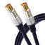 Maplin RF Male to RF Male Connector TV Aerial Coaxial Cable - Black, 5m - maplin.co.uk