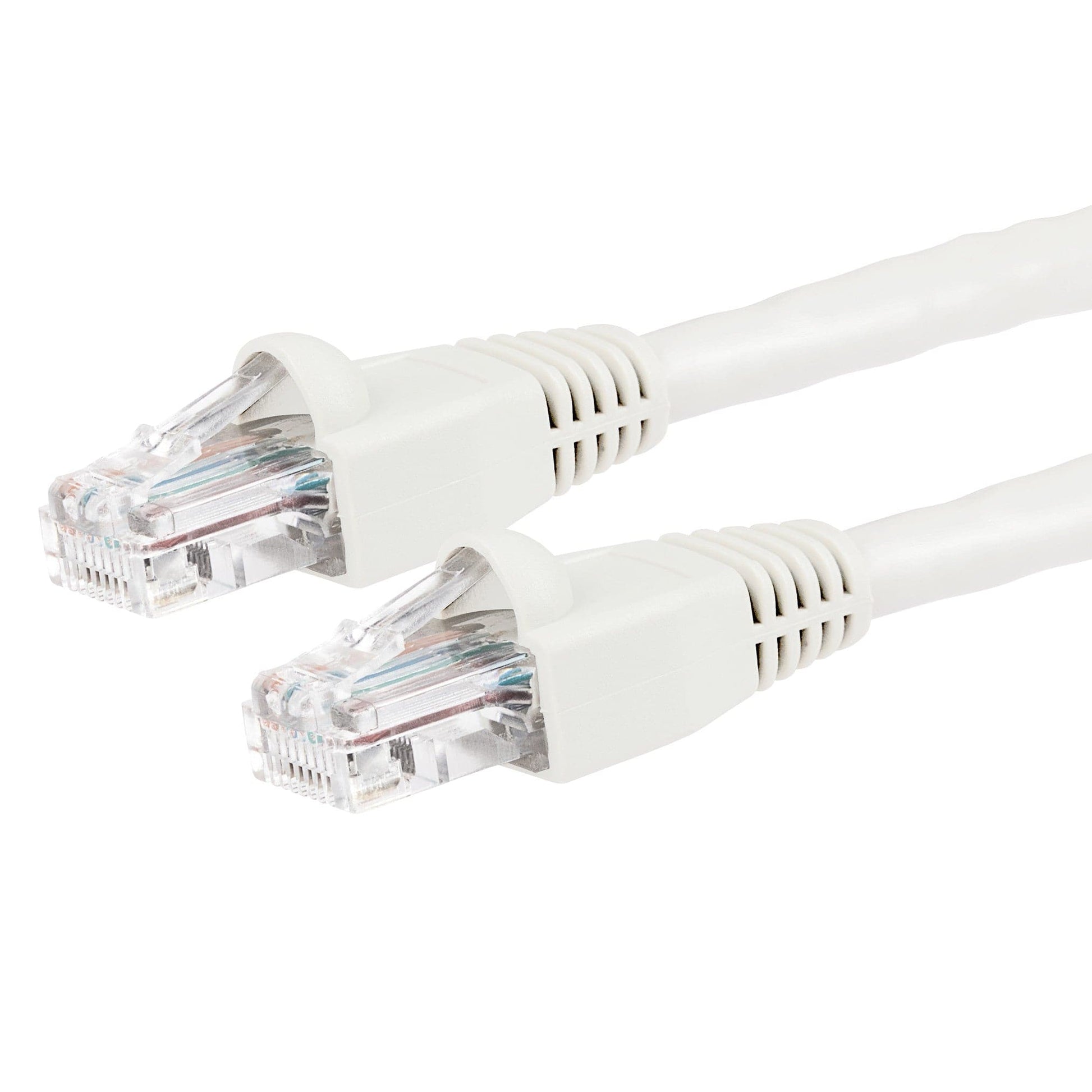 Maplin CAT6 RJ45 Plug UTP Ethernet Network Cable - White, 0.5m - maplin.co.uk