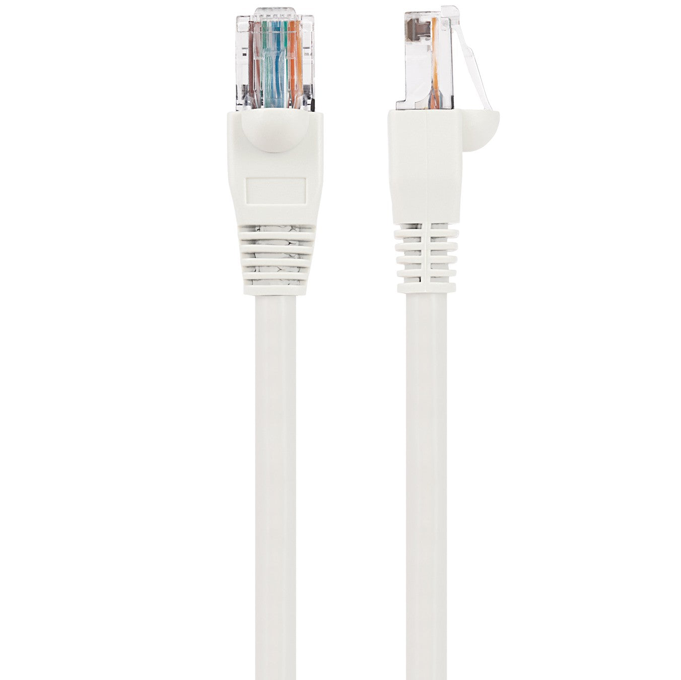 Maplin CAT6 RJ45 Plug UTP Ethernet Network Cable - White, 0.5m - maplin.co.uk