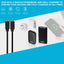 Maplin 60W USB-C to USB-C Data Transfer & Charging Cable - Black, 0.5m - maplin.co.uk