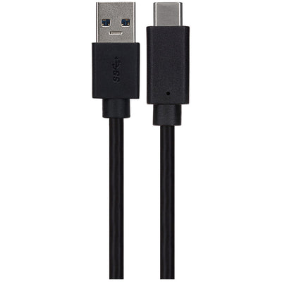 Maplin PRO USB-C to USB-A 3.1 5Gbps Super Speed Data Transfer & Charging Cable - Black, 1m - maplin.co.uk