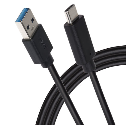 Maplin Pro USB-C to USB-A 3.1 Gen1 5Gbps Super Speed Cable - Black, 1m