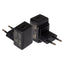 Maplin 1-Port USB-A EU Wall Charger 5V 1 Amp 100-240V Travel Adapter - Black