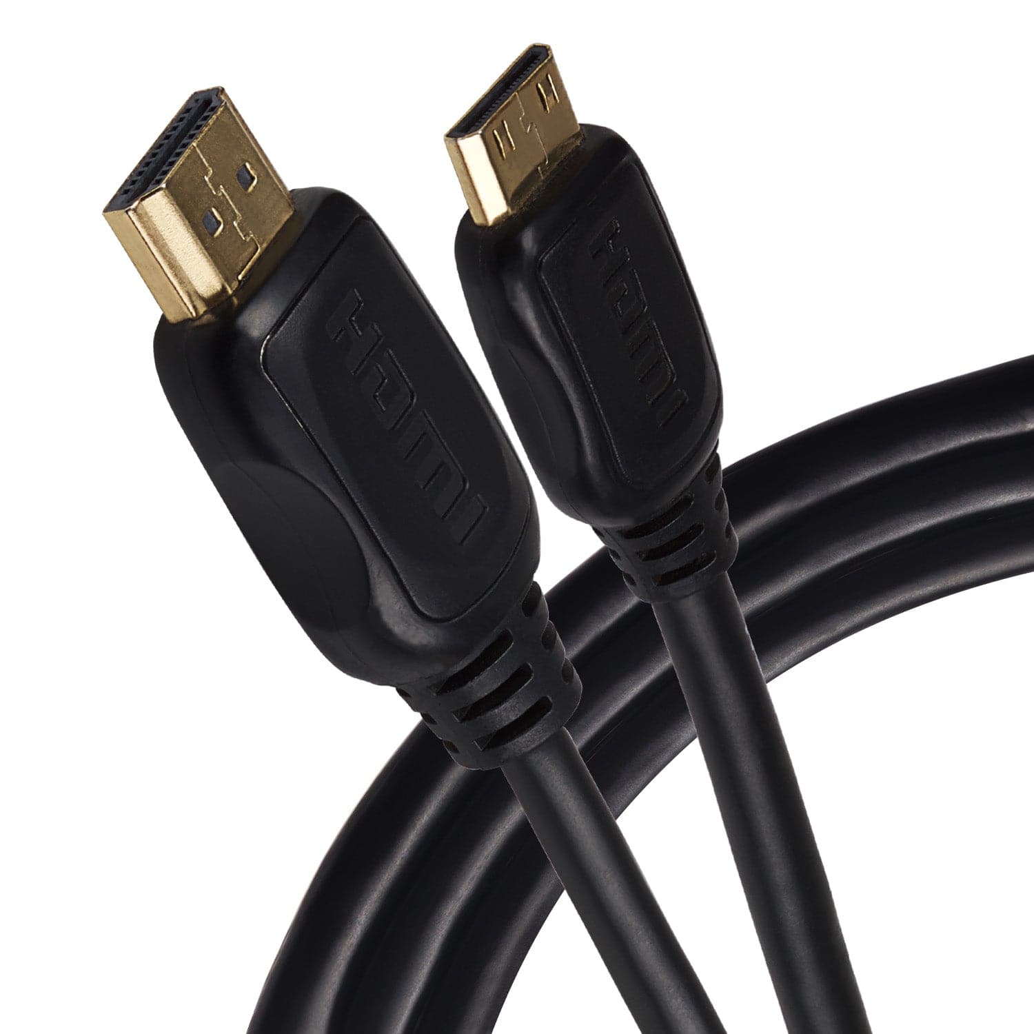 HDMI to Mini HDMI 4K Ultra HD Cable Gold Connectors Black 1m