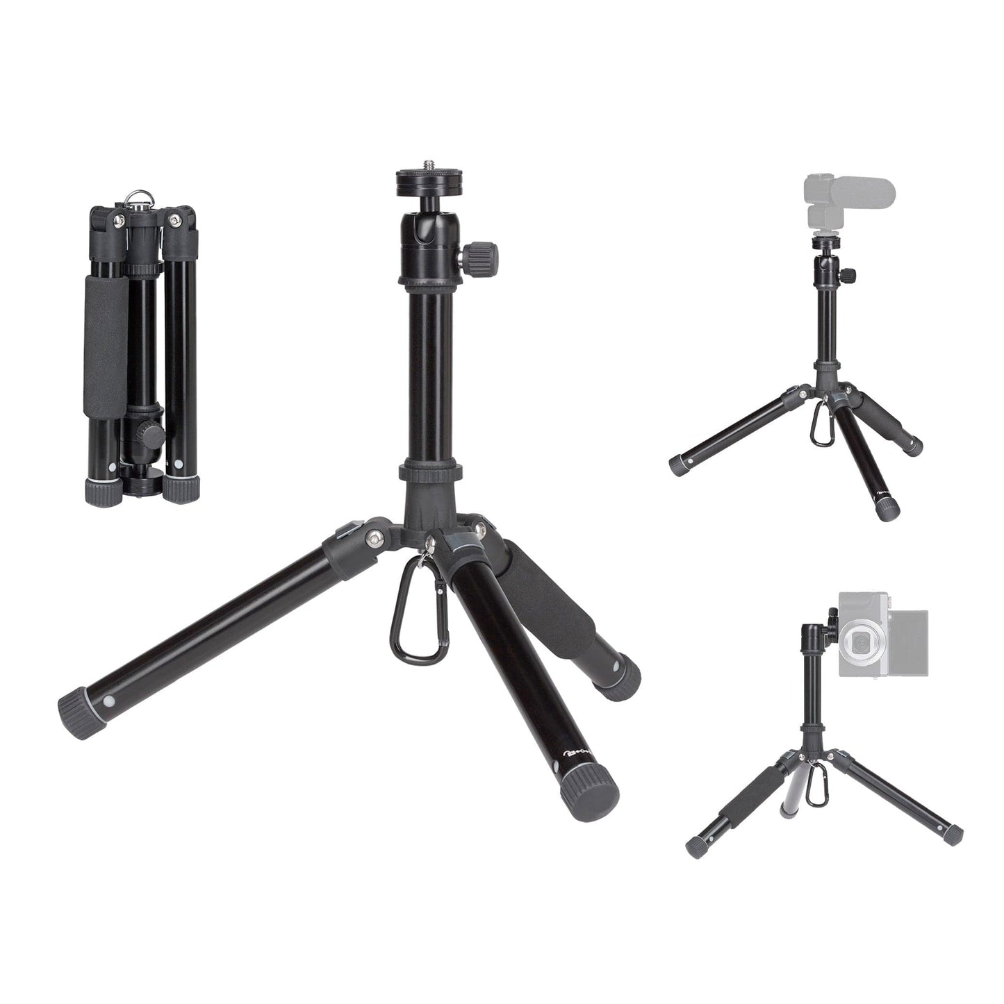 ProSound Portable Compact Tripod with Ball Head and Fully Adjustable Legs - maplin.co.uk