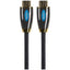 Maplin Pro HDMI to HDMI 4K Ultra HD Braided Cable with Gold Connectors - Black, 3m - maplin.co.uk