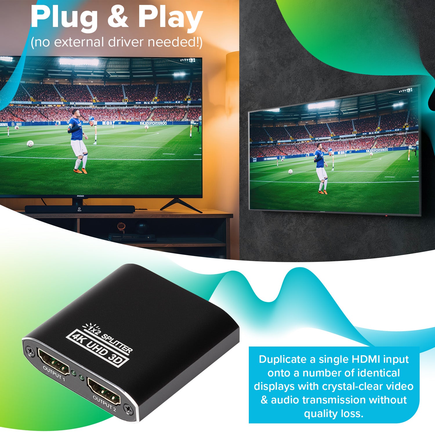 Maplin HDMI Splitter Starter Kit