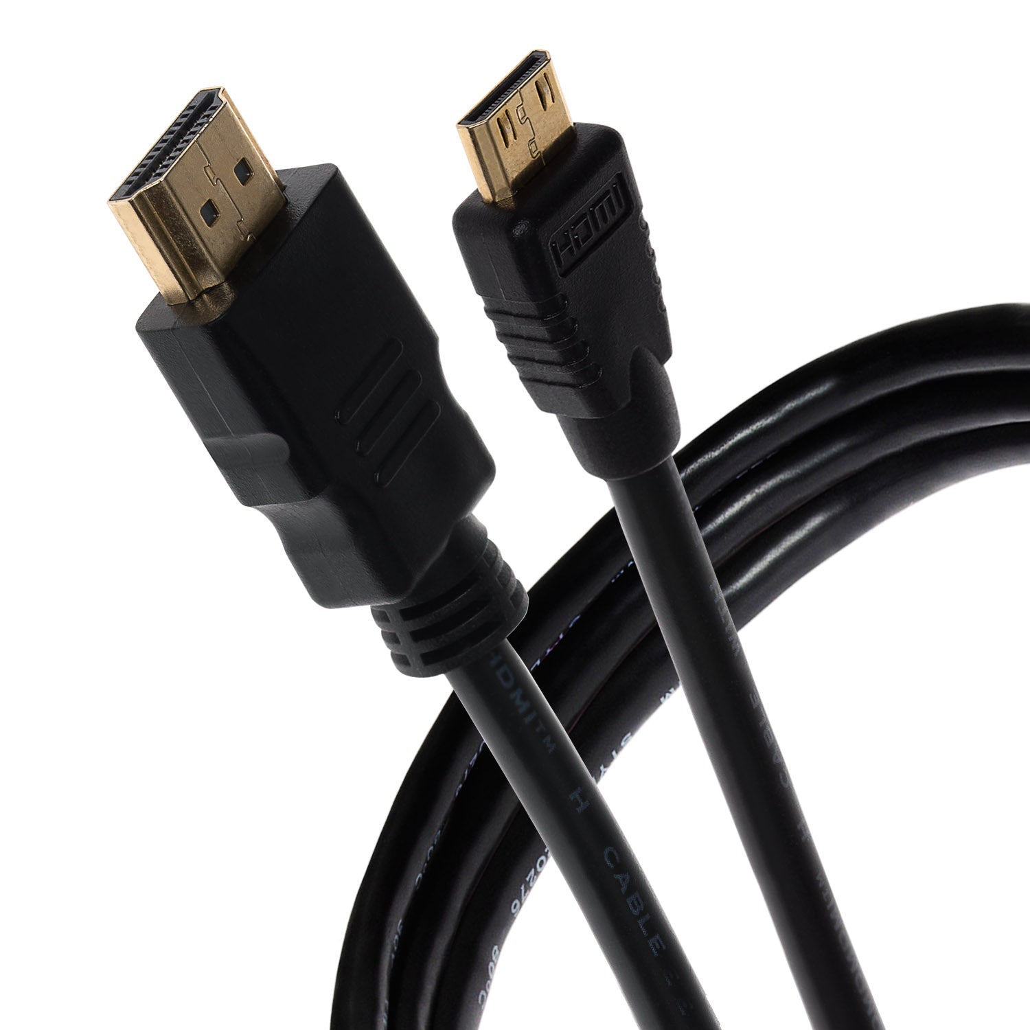 Maplin HDMI to Mini HDMI 4K Ultra HD Cable with Gold Connectors - Black, 3m - maplin.co.uk